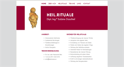 Desktop Screenshot of heilrituale.at